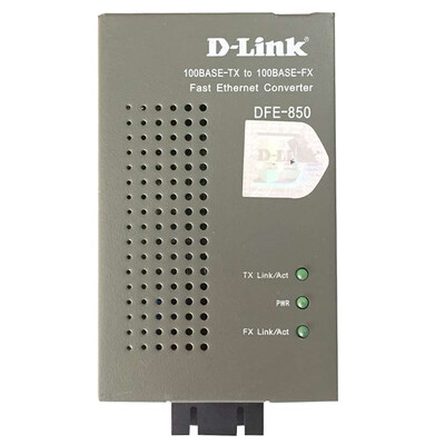 

D-Link dlink DFE-850 Fast Ethernet fiber optic transceivers multi-mode