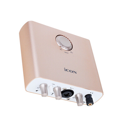 

Айкен (ICON) USB внешняя звуковая карта (сетевая карта K песня / Mobile-R // Поддержка увернуться эхо реверберации тон телефон / встроенный 48В питания / отладки пакетов)