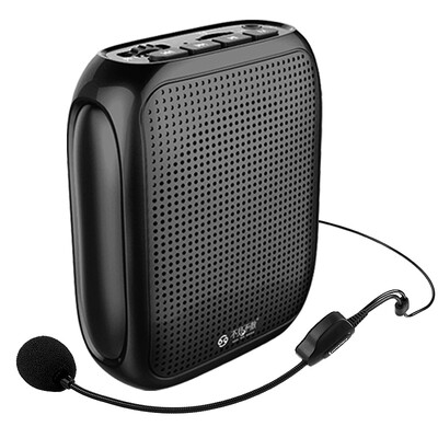 

See me here T600 light fashion soundtrack small bee loudspeaker teacher dedicated high power waist hanging mini guide tour jazz black