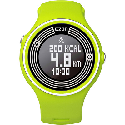 

Yi quasi EZON outdoor sports watches smart meter slim Bluetooth pedometer fashion casual men&women table table couple watches sports micro-channel electronic fluorescent green table F1A04