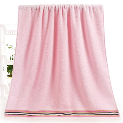 

According to cleansing 1631 cotton satin color bath towel brown powder blue three-color bath bath towel 68 * 137cm 310g