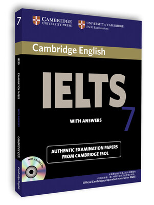 

新东方·剑桥雅思考试全真试题集7（附光盘）[Cambridge English IELTS WITH ANSWERS 7