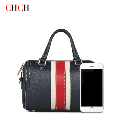 

CHCH leather handbag large capacity Boston pillow with the bag in the new 2016 womens shoulder bag small bags