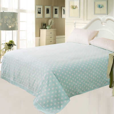

Vogue Jieyu cotton towel was the stars skin-friendly breathable summer cool air is 150 200cm 730g green