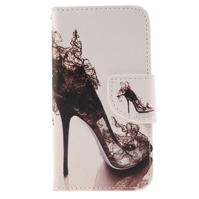 

High heels Design PU Leather Flip Cover Wallet Card Holder Case for Nokia Lumia N630