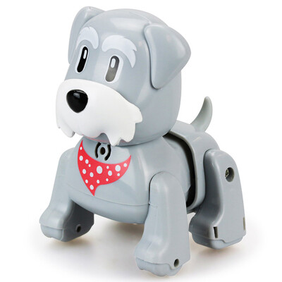 

Yinhui toy simulation animal model intelligent electric dog toy children's educational early childhood teaching aids - Schnauzer Charlie SLVC884760CD00101