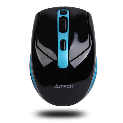 

Кнопка (A4TECH) G11-570FX литиевая аккумуляторная беспроводная мышь офис мышь мышь мышь для ноутбука (Peacock)