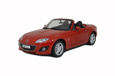 

118 scale Mazda MX 5 2012 diecast model car red