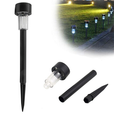 

White Light LED Solar Lawn Light Garden Outdoor Landscape Stake Path Lamp