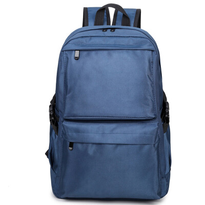 

Fragrance (XIASUAR) Middle School Student Bag High Capacity Backpack Female College Wind Shoulder Bag Travel Bag 789 Blue