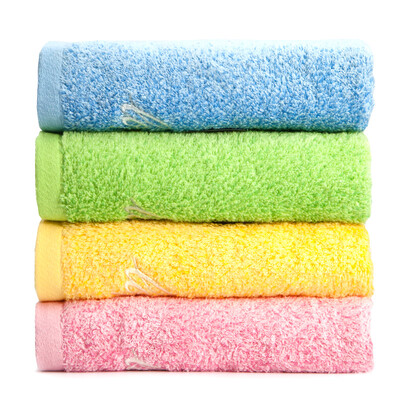 

LOFTEX Pure Cotton Towel 85g, 34x78cm, 4PCs красный / желтый / синий / зеленый