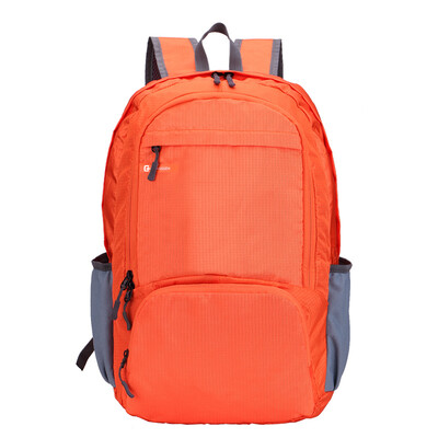 

SVVISSGEM Shoulder Bag Light Ventilated Outdoor Casual Shoulder Bag Bag Folding Bag Shopping Bag Men & Women Travel Skin Bag SA-7318 Orange