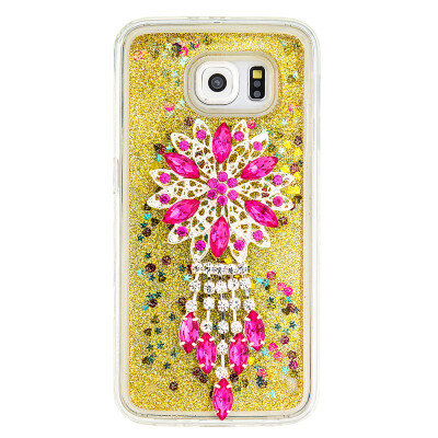 

Dynamic Quicksand Glitter Liquid Soft TPU Case Cover For SAMSUNG S6