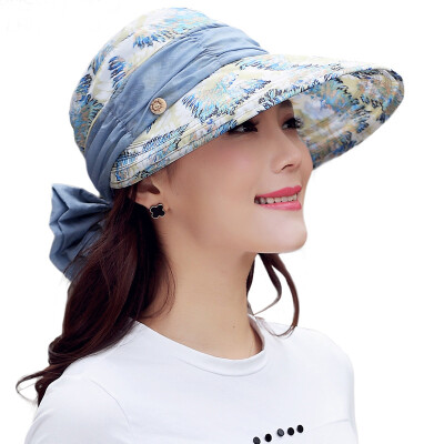 

【Jingdong Supermarket】 Lan Shiyu M0390 sun hat female summer sun sun hat neck can be folded cold hat flax color