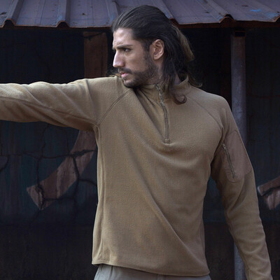 

FREE SOLDIER Tactical outdoor clothing fleece pullover basic thin fleece clothing thermal jackets
