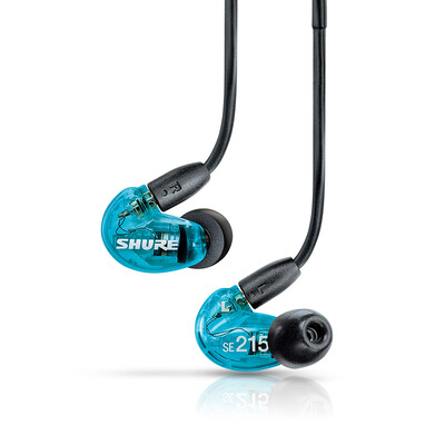 

Shure Shure SE215 звука Sweatband общего ухо телефона гарнитура спорт HiFi Music Edition Black