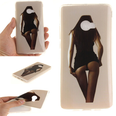 

Sexy Girls Pattern Soft Thin TPU Rubber Silicone Gel Case Cover for XIAOMI Note2