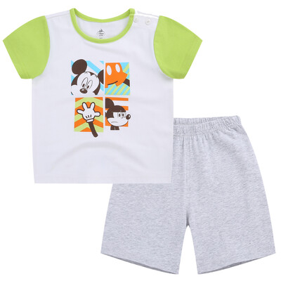 

Disney baby Disney baby boy short-sleeved shorts suit jacket pants out suit DA722BE03H0110 light gray 100