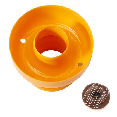 

Three - donable donuts mold round hollow bread mold face wrapping baking mold SN4182