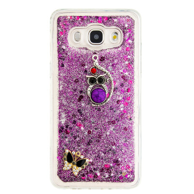 

Dynamic Quicksand Glitter Liquid Soft TPU Case Cover For SAMSUNG J510