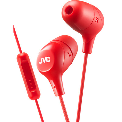 

JVC (JVC) FX38M уха наушники бас провода ухо телефона спортивной музыка универсальный соблазн фиолетового хлопок серия конфеты