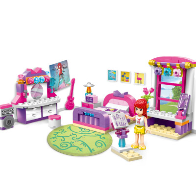 

ENLIGHTEN Building Blocks Intelligent Toys for Girls Princess Series Bedroom