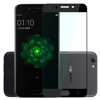 

Mei Yi OPPO R9S стальная пленка полное покрытие защитной пленки для мобильного телефона для OPPO R9S черный