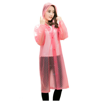 

Paradise Women&39s High Flush PVC Print Raincoat GF-1 Pink