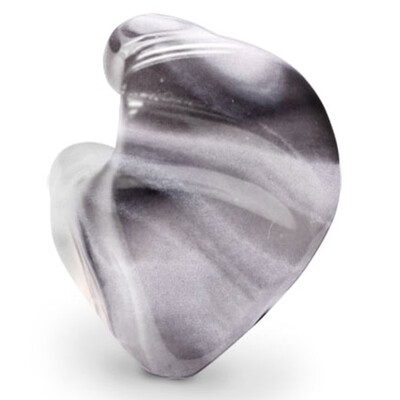 

Westone ES Swirl Whistle Black White Черно-белое ухо LEFT