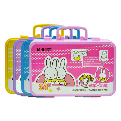 

Morning light ( & G) FCP90146 Miffy bar can be washed watercolor pen brush 24 color / box box color random