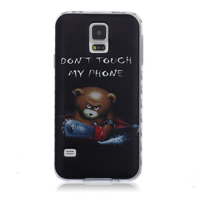 

Bear Pattern Soft Thin TPU Rubber Silicone Gel Case Cover for SAMSUNG GALAXY S5