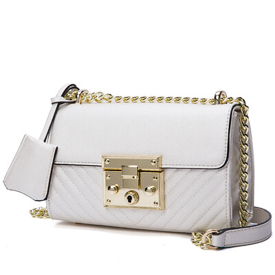 

ПЛОЩАДКА Г-жа наплечная сумка Joker Chain Crossbody Small Party Bag P16302L209J Абрикос