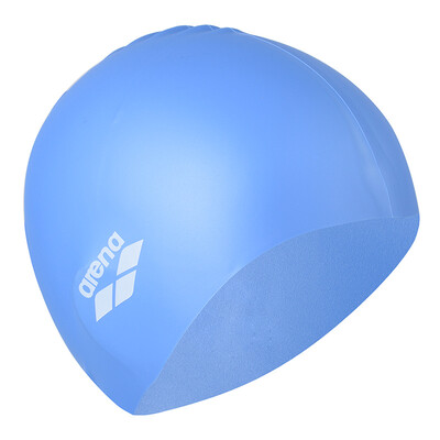 

Arina arena swim cap long hair waterproof increase earmuffs men&women adult universal silicone swimming cap ACG-210-BLU0