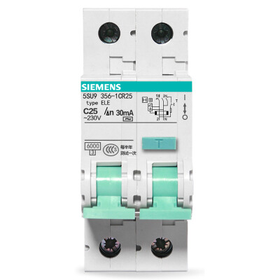 

Siemens (SIEMENS) 5SU93561CR25 electronic open switch 1P + N 25A leakage circuit breaker