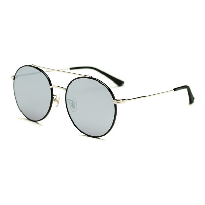 

Wood ninety si SM1720077C02 men and women with the same metal black with silver frame mercury lens double beam fashion sunglasses SM1720077C02 57mm