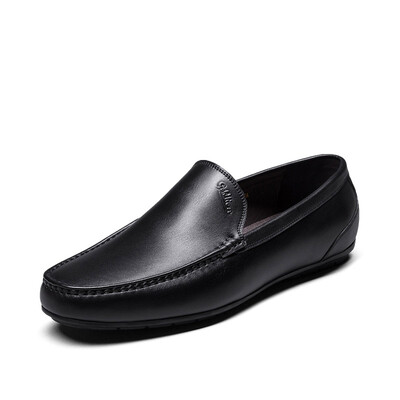 

Goldlion Men's Shoes Business Shoes Casual Shoe Shoe Footwear Casual Leather 525710015AHA-Black -38 yards