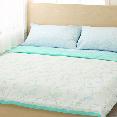 

Хлопок эпохи (PurCotton) 6 слоев марли зеленого цветка лозы 180x200cm1 частей / мешок
