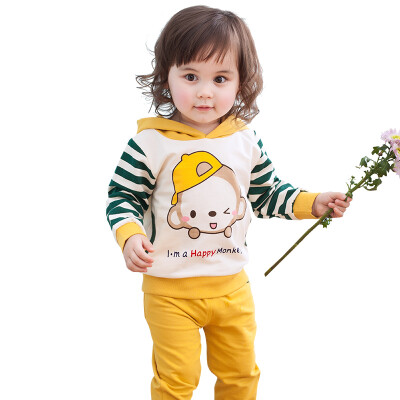 

Antarctic (Nanjiren) YH255 Sleeping Clothing Baby Outlet Jeans Monkey Turmeric 120