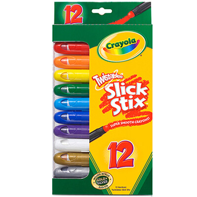 

Painted music Crayola 12 colors can be screwed lip gloss crayons 52-9512