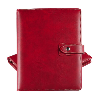 

Morning light  & G APYJ4B19 A5 business loose-leaf leather leather leather diary notebook notebook 60 pages dark red