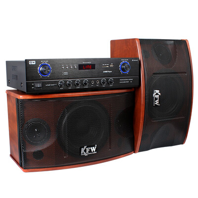 

KFW KD-205 Conference Audio Suite Family Karaoke Set Store Promotion Set Background Music Set Bluetooth Card Insert U Disk Amplifier