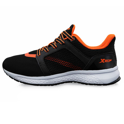 

(XTEP) мужчины мода случайный досуг ретро спортивная обувь 984119119578 черный оранжевый 43