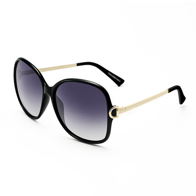 

Ms San &39s sunglasses trend big round box polarized glasses driving sunglasses female 8509 amber