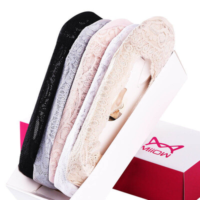 

Jingdong supermarket cat people MiiOW socks women socks socks ice silk stealth boat socks lace sexy summer fashion off socks socks mixed color 5 double