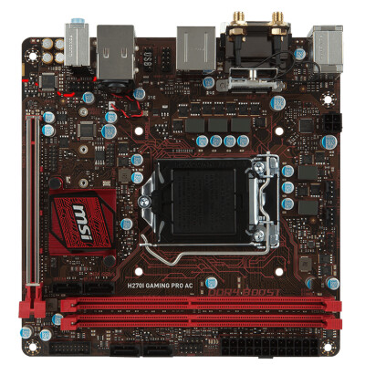 

MSI H270I GAMING PRO AC Motherboard （Intel H270/LGA 1151）