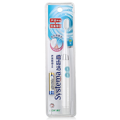 

Lion Lion fine teeth clean sound vibration electric toothbrush replace the brush set color random delivery