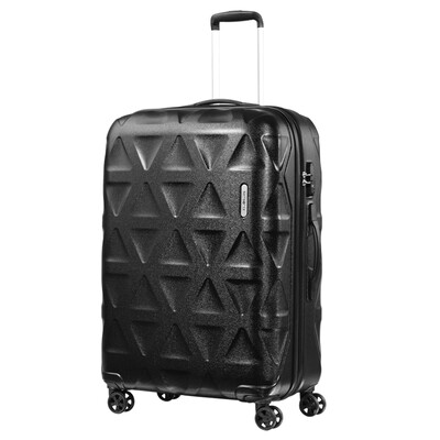 

Samsonite Tri-Go Embossed Plaid Ms Expandable Universal Wheel Trolley Hard Case I1711001 Sea Blue 20 Inch