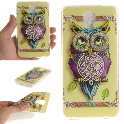 

Owl Pattern Soft Thin TPU Rubber Silicone Gel Case Cover for LG X Screen