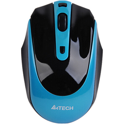 

Shuangfeiyan (A4TECH) G11-580FX литиевая зарядная мышь беспроводная мышь офисная мышь мышь мыши (синий павлин)