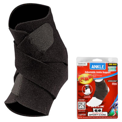 

Американский Mu Le Mueller 4541 созвучно раны лодыжки баскетбол футбол работает спортивная куртка езда Neoprene® лодыжки скобка черный Размер Single